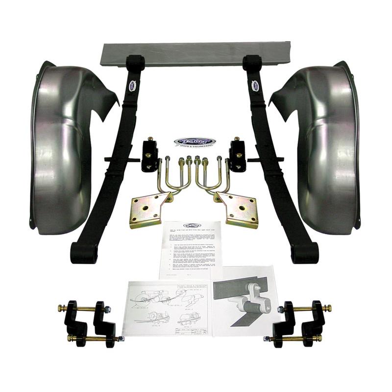 Detroit Speed Rear Mini-Tub Kit - 67-69 Camaro