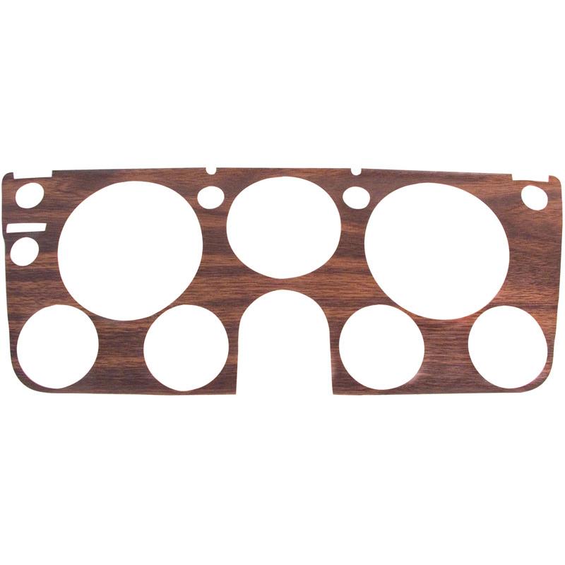 Gauge Bezel Applique - Woodgrain - 67-72 Chevy Pickup