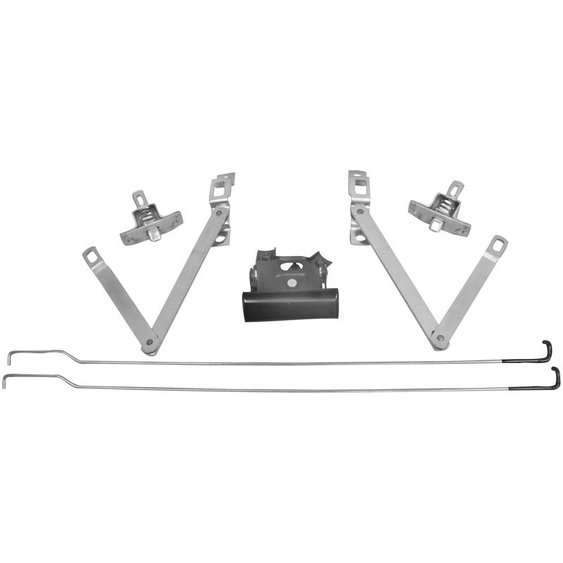 Tailgate Handle & Hardware Kit - Fleetside - Kit - 67-72 Chevy Pickup