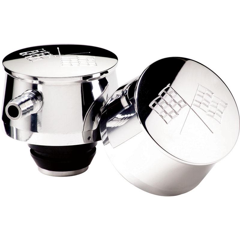Billet Specialties Cross Flags Valve Cover Breathers