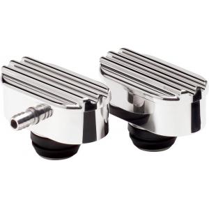 Billet Specialties Oval Ribbed Valve Cover Breathers
