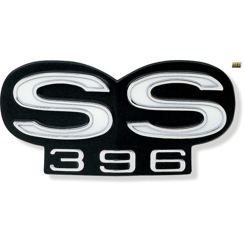Grill Emblem - 67 Camaro SS 396, 68 Chevelle SS 396