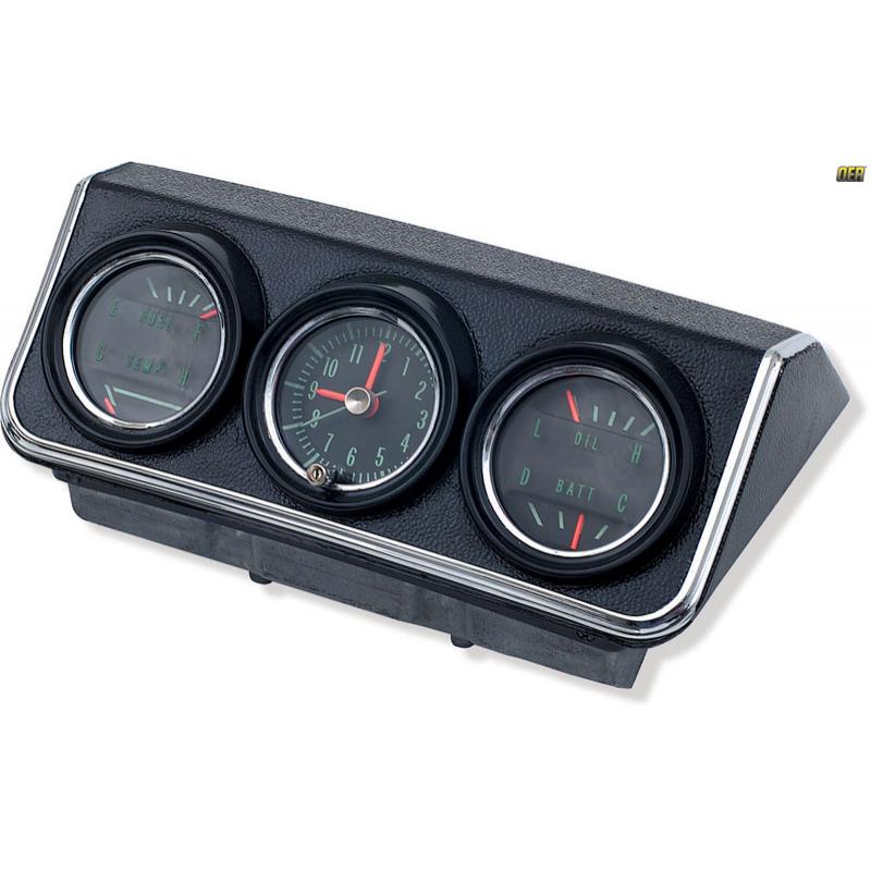 Center Console Gauge Set - 67-69 Camaro
