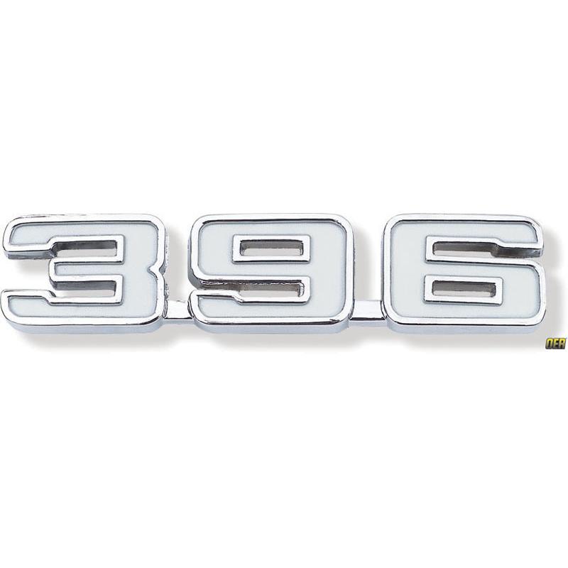 Front Fender Emblem - 69 Camaro w/ 396