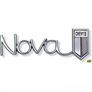 Rear Quarter Panel Emblem - 66-67 Nova