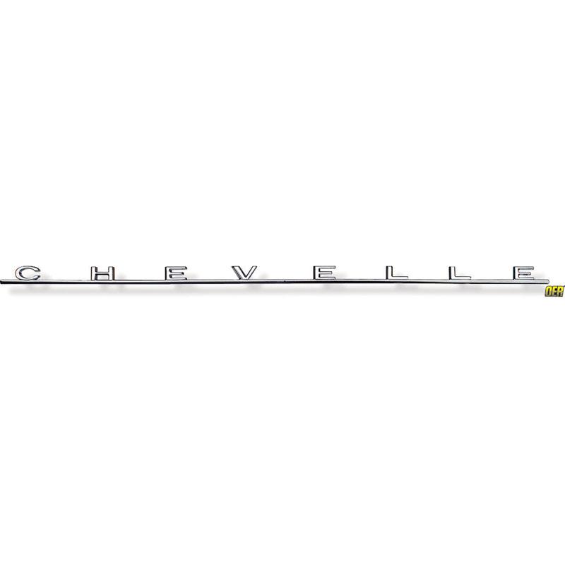 Rear Panel Emblem - 66 Chevelle