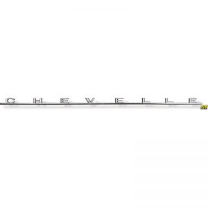Rear Panel Emblem - 67 Chevelle SS 396