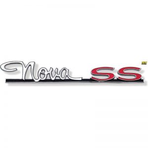 SS Rear Quarter Panel Emblem - 63 Nova Super Sport