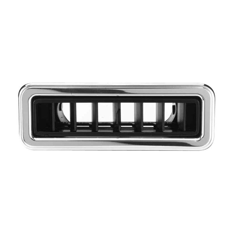 Large Streamline Louver w/ Smooth Polished Aluminum Trim