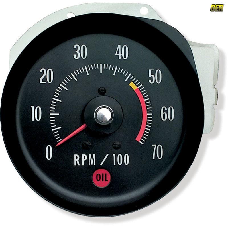 Tachometer - 71-72 Chevelle SS w/ 350 (245/270hp)
