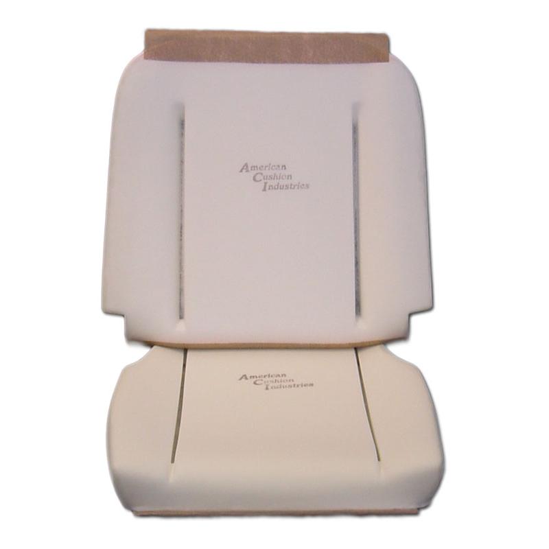 American Cushion Bucket Seat Foam - 64-65 Chevelle & El Camino, 65 Nova 1 American Cushion Bucket Seat Foam - 64-65 Chevelle & El Camino, 65 Nova