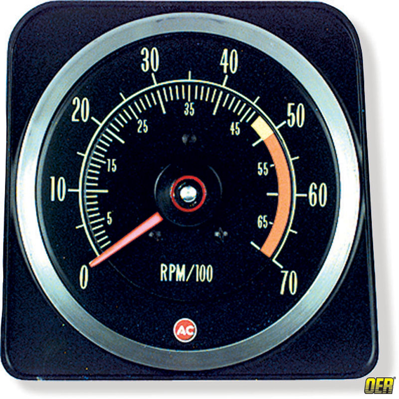 Tachometer - 69 Camaro SS 350