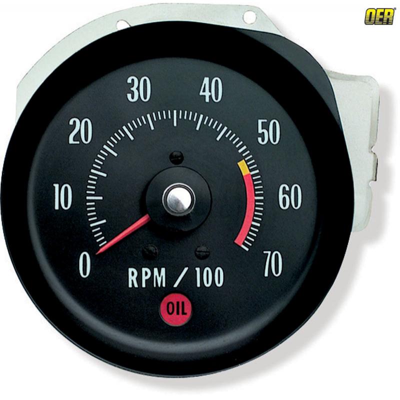 Tachometer - 70 Chevelle SS w/ 396 (350hp) or 454 (360hp)