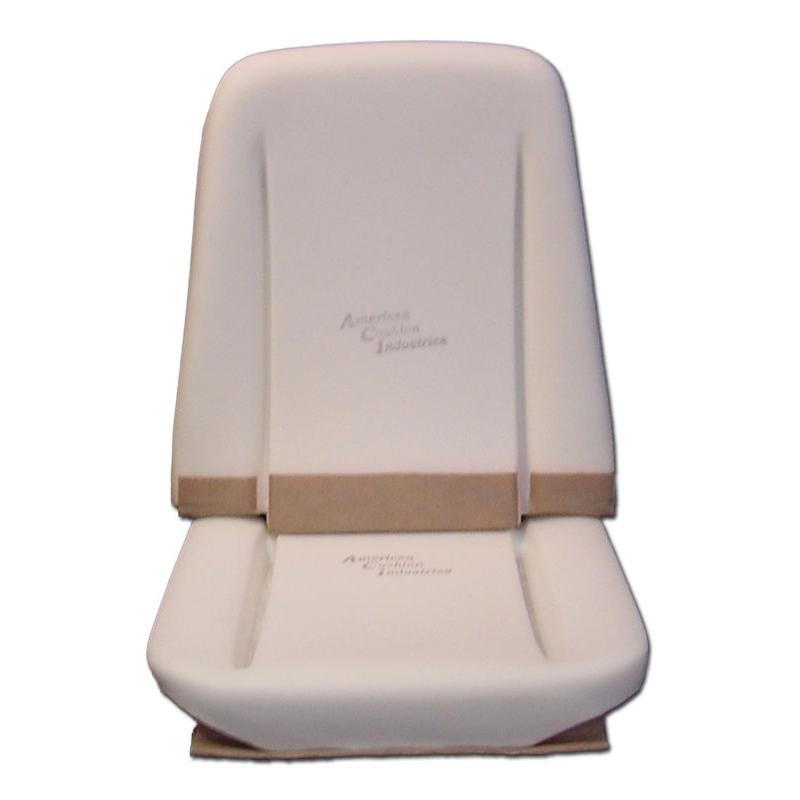 American Cushion Bucket Seat Foam - 66-70 Chevelle & El Camino, 66-70 Nova 1 American Cushion Bucket Seat Foam - 66-70 Chevelle & El Camino, 66-70 Nova