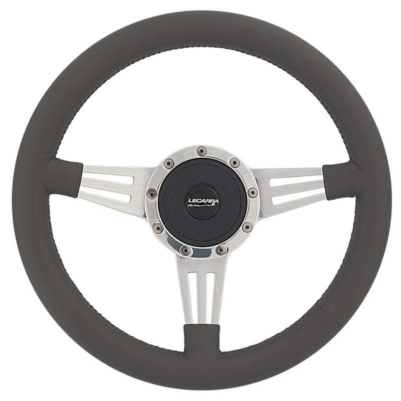 Lecarra Mark 8 Thick Grip Double Slot Steering Wheel
