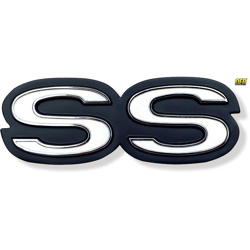 Rear Panel Emblem - 69 Camaro SS