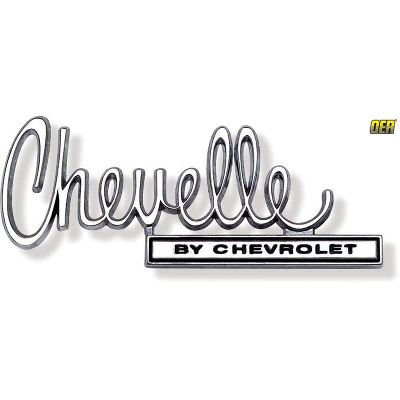 Trunk Lid Emblem - 70 Chevelle
