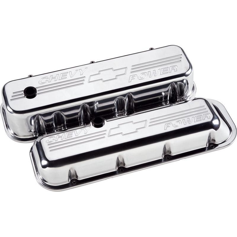 Billet Specialties Chevy Power Valve Covers - Chevy Big Block