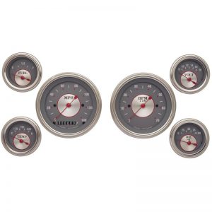 Classic Instruments Silver Series - 6 Gauge Set