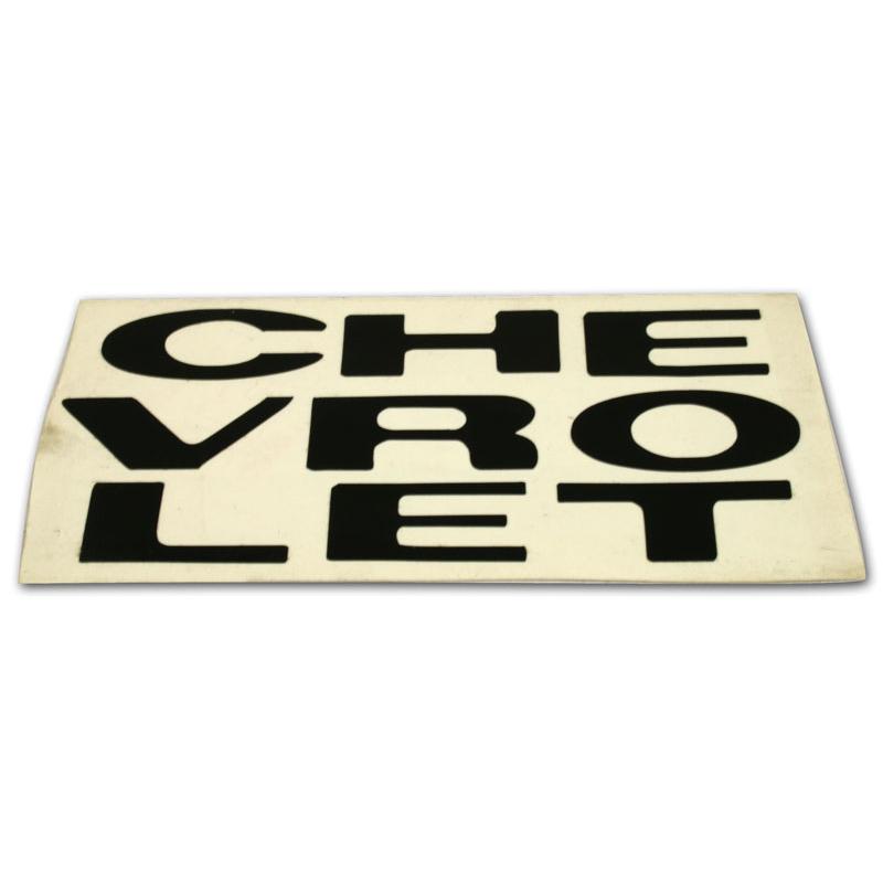 Grill Letter Decal - 67-72 Chevy Pickup