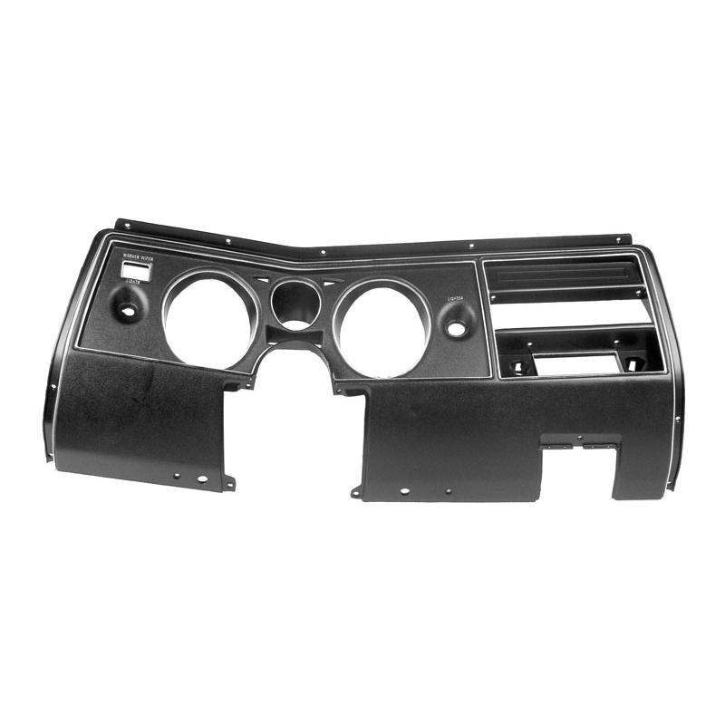 Gauge Bezel - 69 Chevelle w/o A/C & Astro Ventilation