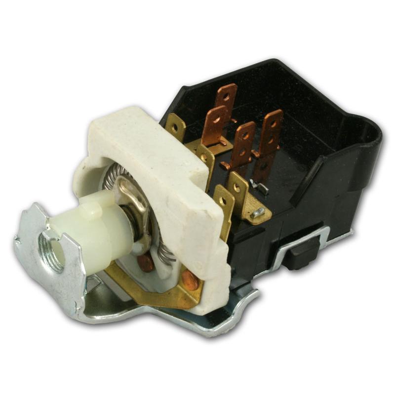Headlight Switch - 64-72 Chevy & GMC Pickup, 64-69 & 71-72 Chevelle, 64-73 El Camino, 64-68 Chevy Fullsize,  67-68 Camaro, 64-73 Nova, 63-67 Corvette, 68-69 Skylark, 72 Cutlass, 70-74 Pontiac Fullsize, 67 Firebird, 71-74 GTO