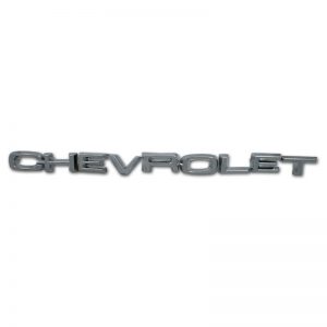 Chrome Front Hood Chevrolet Letters - 67-72 Chevy Pickup