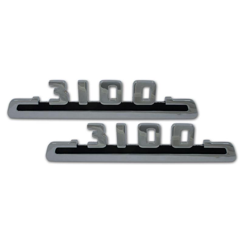Hood Side Emblems - 3100 - 47-54 Chevy Pickup