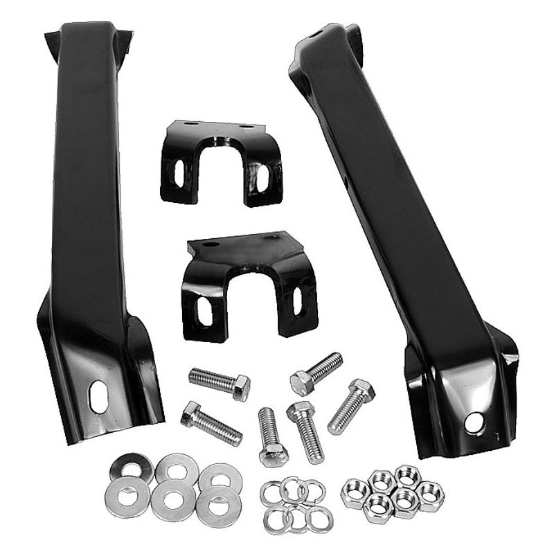Front Bumper Brackets - 55-59 Chevy Pickup