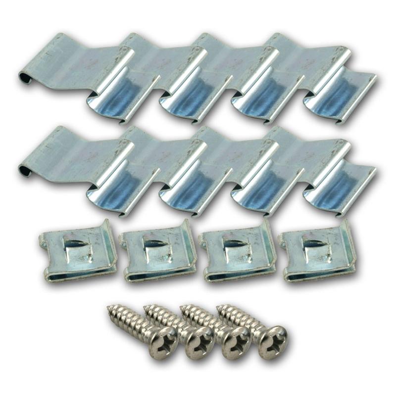 Door Garnish Molding Fastener Set - 55-59 Chevy Pickup