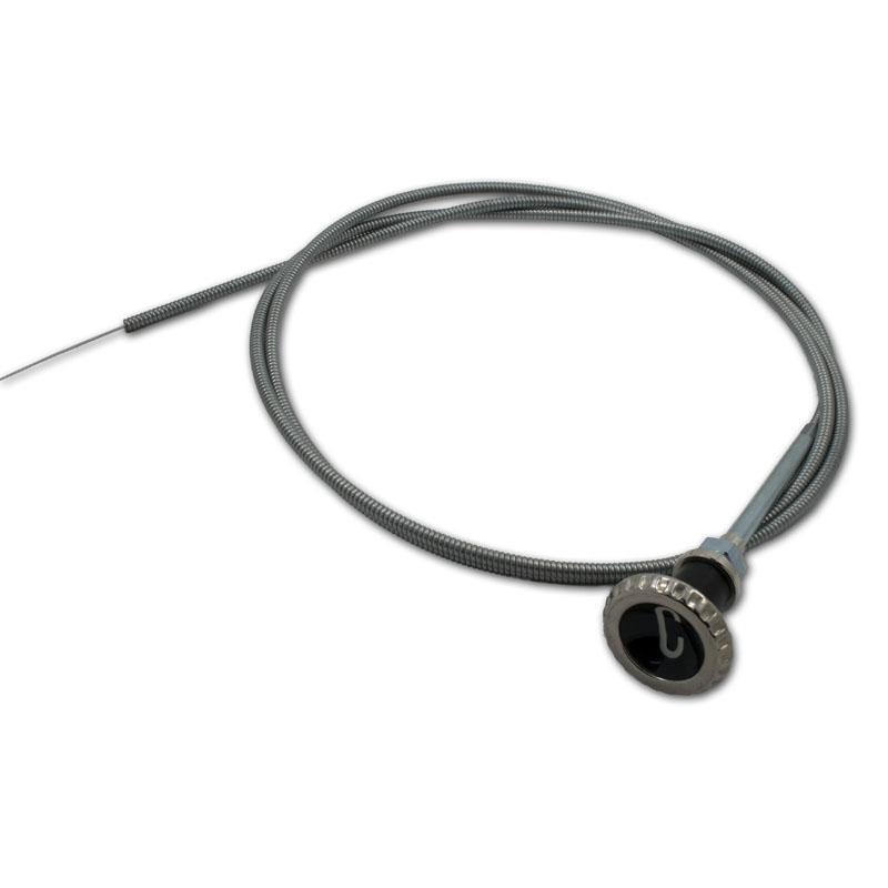 Choke Cable w/ Black Knob - 60-66 Chevy Pickup