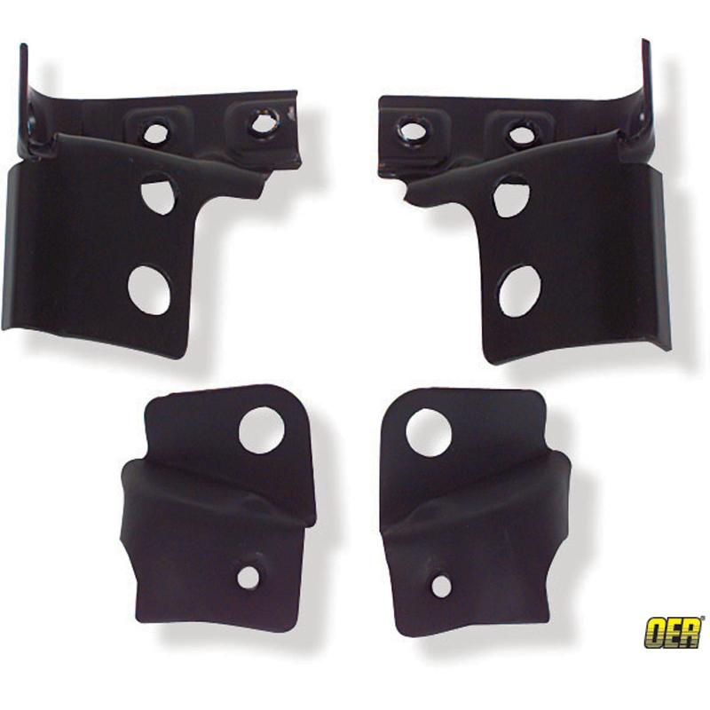 Rear Outer Bumper Brackets - 67-69 Camaro