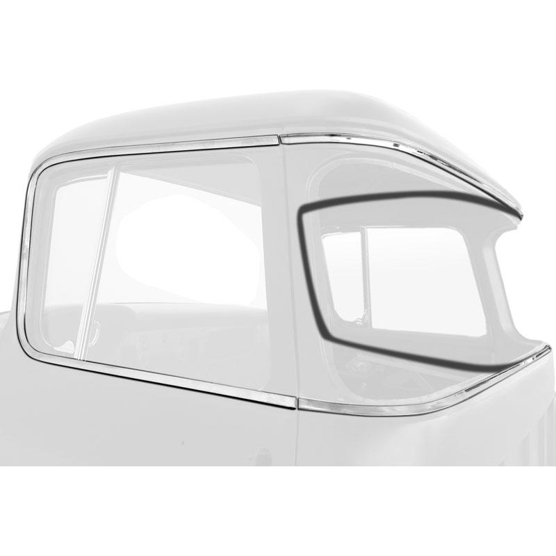 Deluxe Cab & Door Molding Kit - 55-59 Chevy Pickup