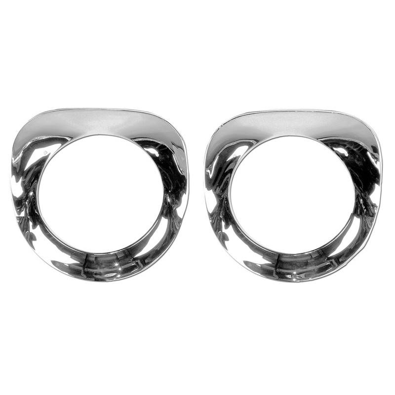 Headlight Bezels - Chrome - 55-59 Chevy Pickup