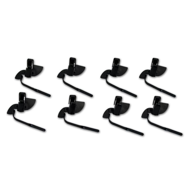Tailgate Molding Clip Set - Upper / Lower - 67-72 Chevy Pickup
