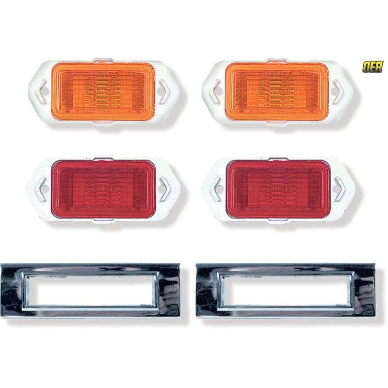 Side Marker Light Kit - 69 Camaro