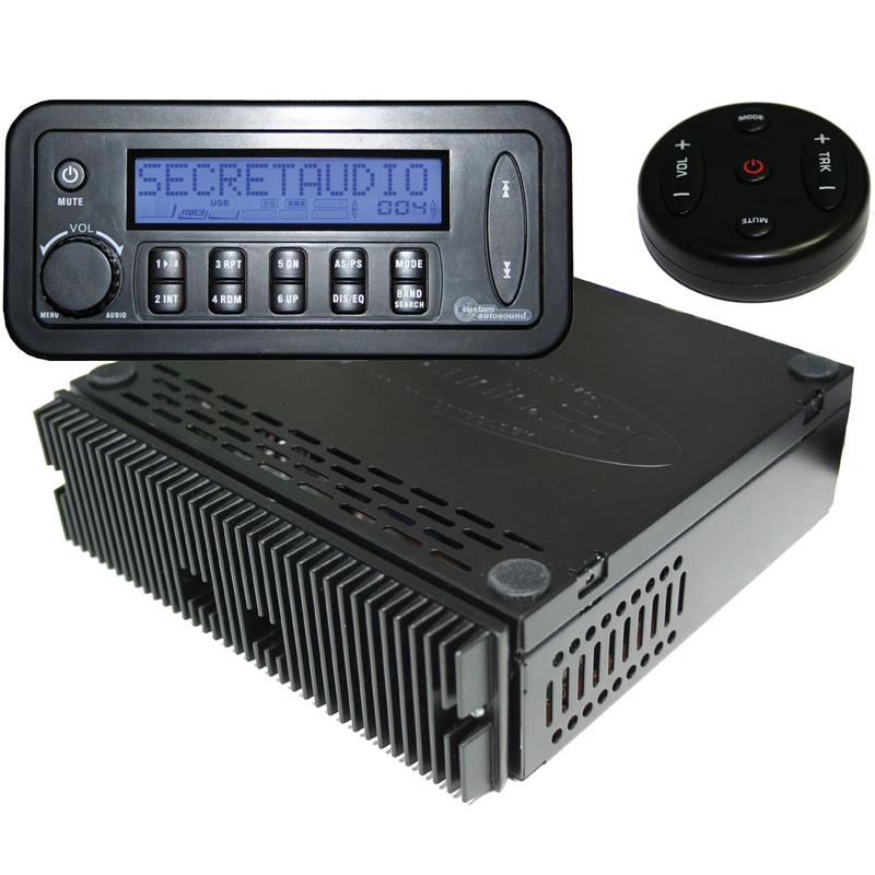 Custom Autosound Secret Audio SST Hidden Radio