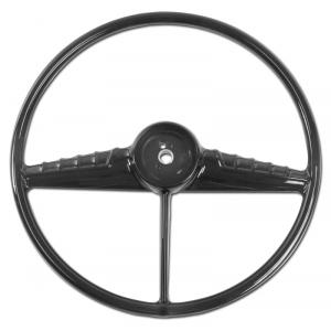 Black Steering Wheel - 54-56 Chevy Pickup