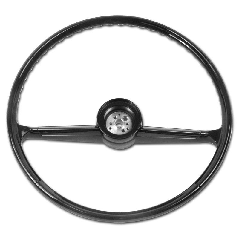 Steering Wheel - Black - 60-66 Chevy Pickup