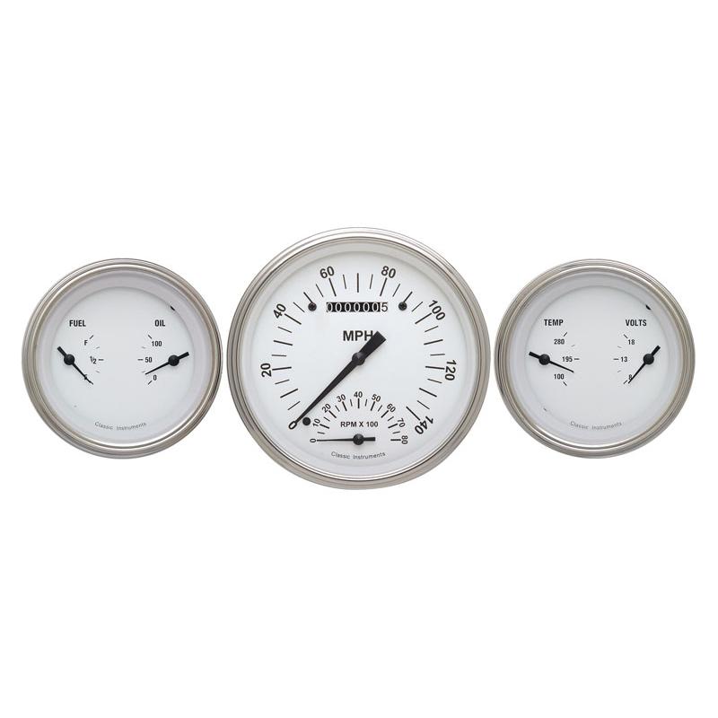 Classic Instruments White Hot Series - 4-5/8 Classic Instruments White Hot Series - 4-5/8