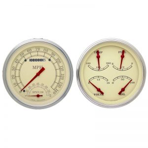 Classic Instruments Vintage Series - 4-5/8" 2 Gauge Set w/ SpeedTachular