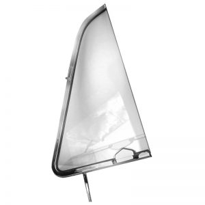 Inner Vent Window Frame w/ Glass - 51-54 Chevy & GMC Pickup