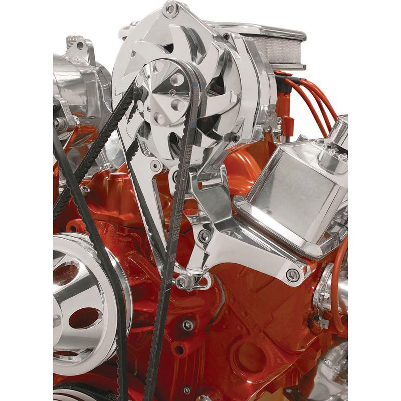 Billet Specialties Independent Top Mount Alternator Bracket