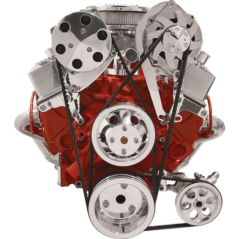 Billet Specialties Independent Top Mount Alternator Bracket