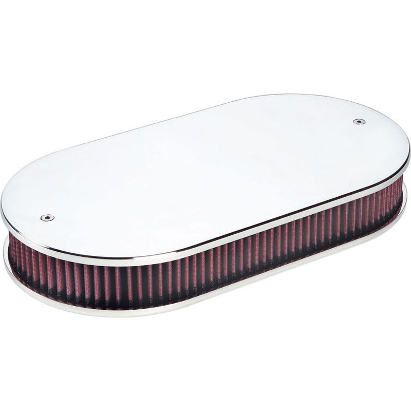 Billet Specialties Plain Dual Quad Air Cleaner