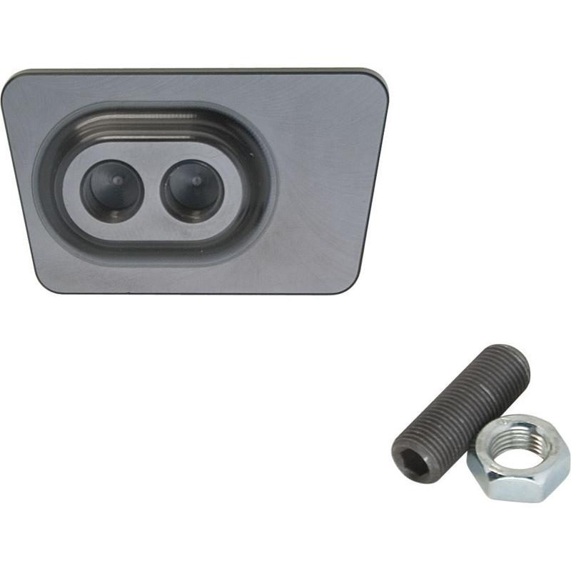 Billet Specialties Rectangle Brake or Clutch Pedal Pad