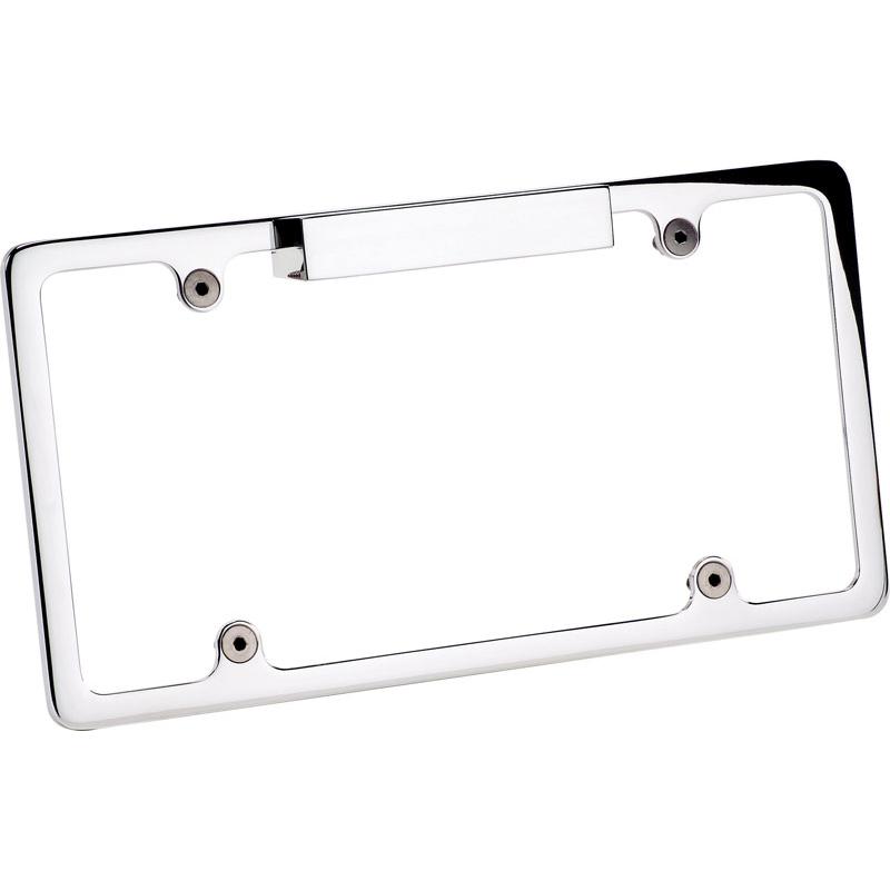 Billet Specialties Recessed Lighted License Plate Frame - Plain