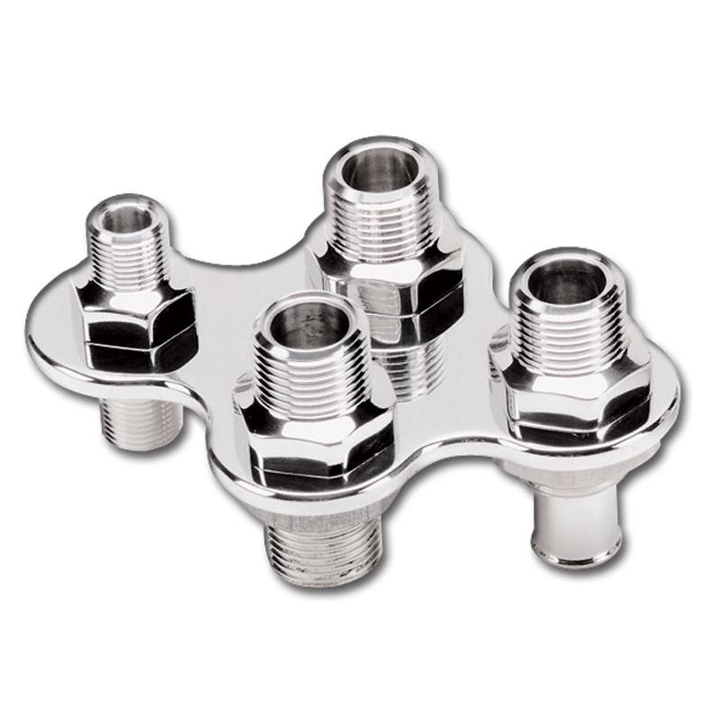 Billet Specialties A/C & Heater Bulkhead (Push-On)