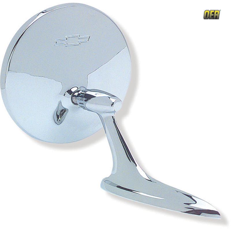 Exterior Mirror w/ Bowtie - 63-65 Nova, 64-65 Chevelle