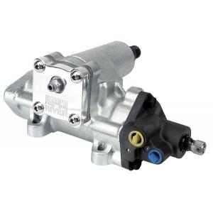 Flaming River Power Box for GM 64-95 Ratio 12:1 with Billet Cap, Plated